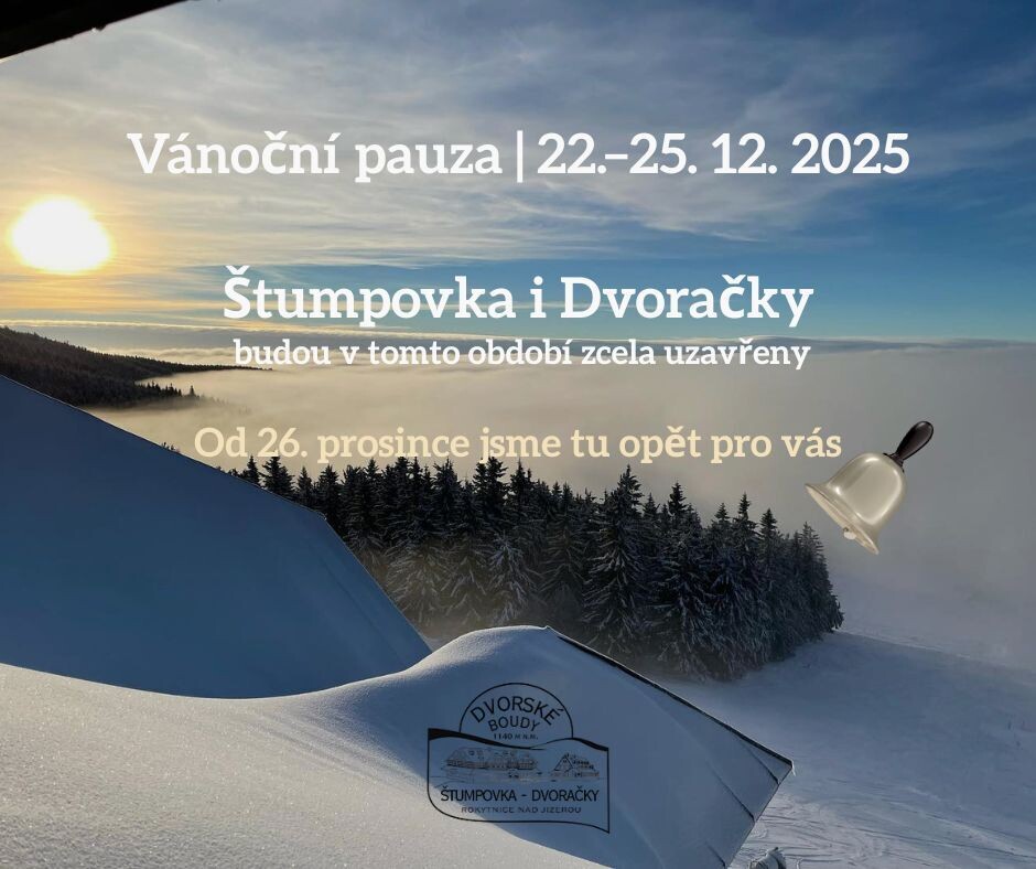 Vánoční pauza | 22.–25. 12. 2025